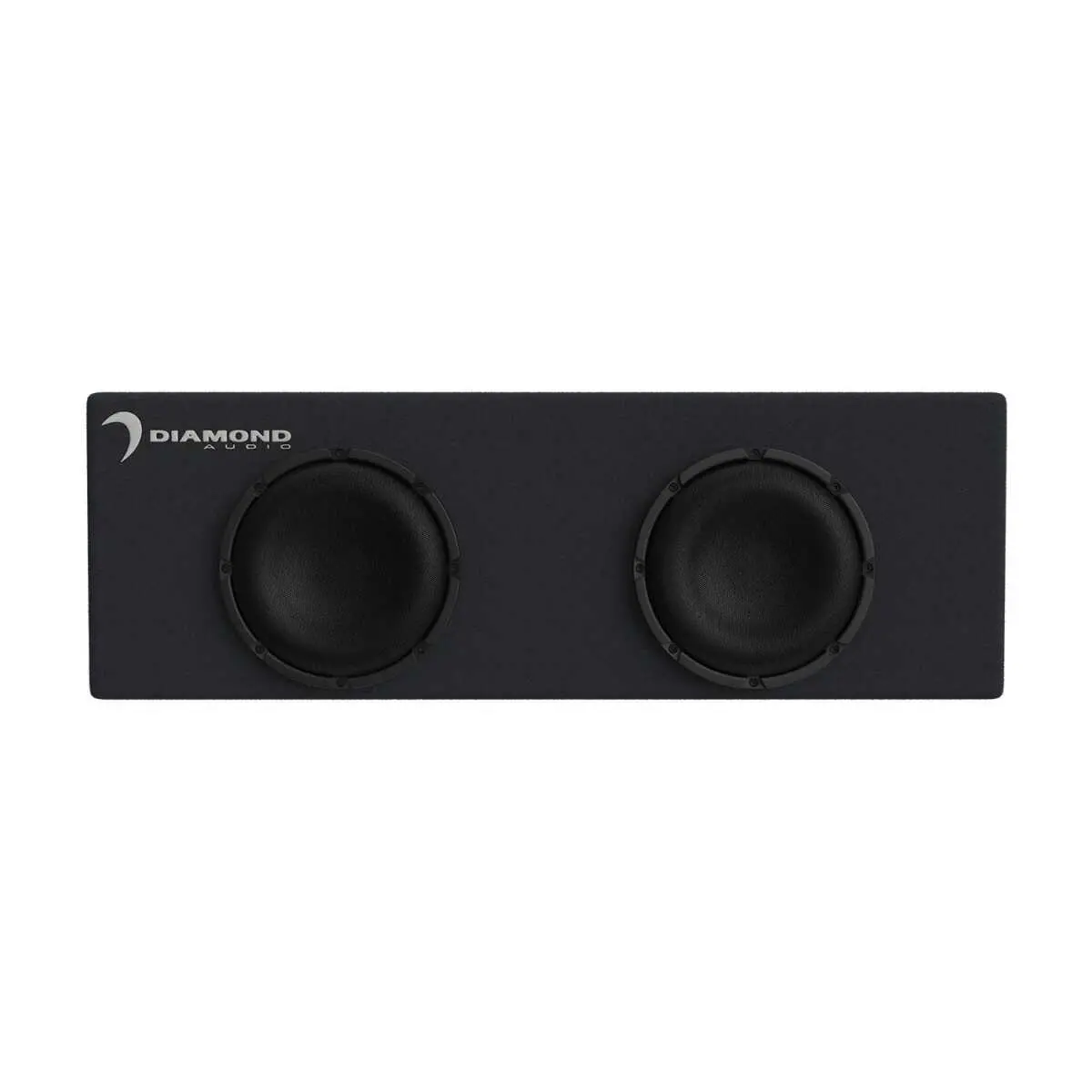 Diamond Audio Dual 10" 1600 Watt Amplified Vented Micro Box (Desmb10da) 1