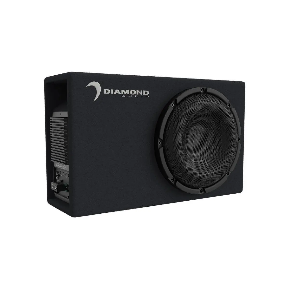Diamond Audio 10" Amplified Vented Micro Box (Desmb10a) 1