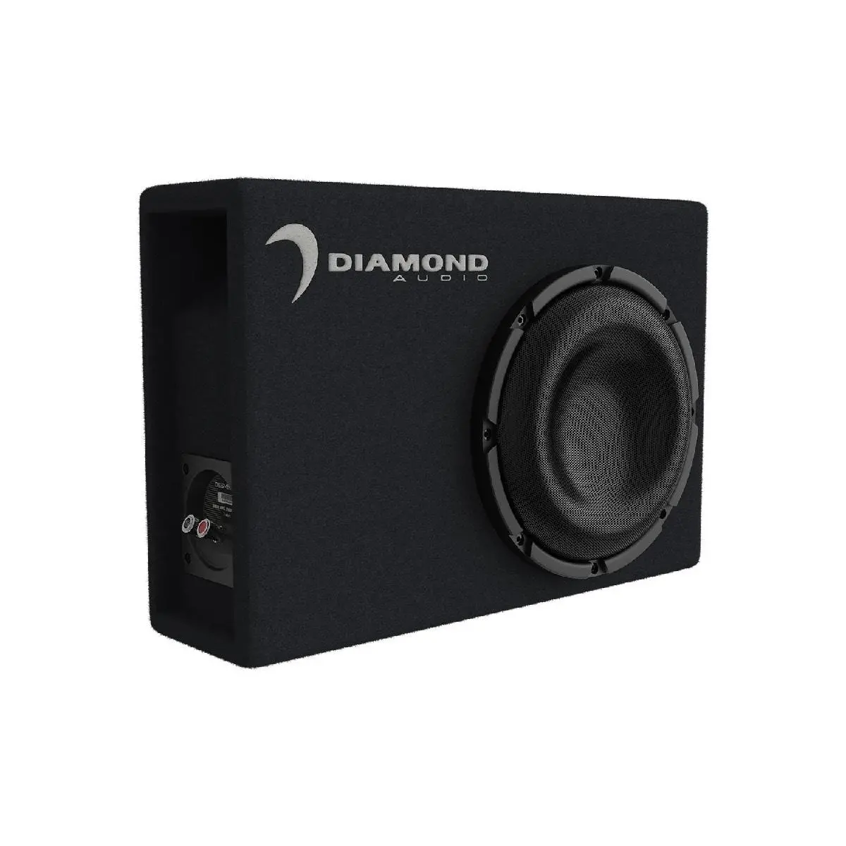 Diamond Audio 8" Amplified Vented Micro Box (Desmb8a) 1