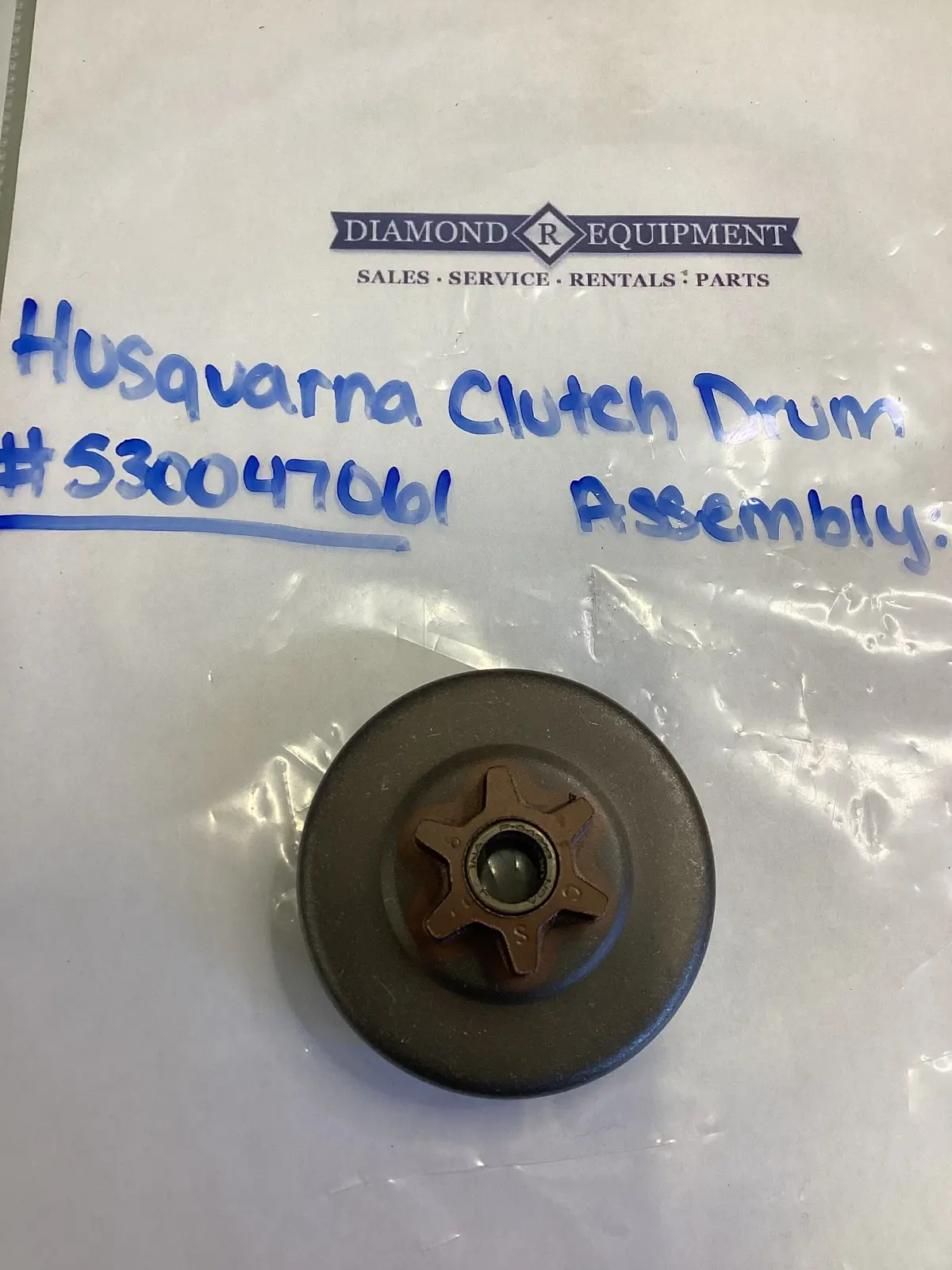 Husqvarna Clutch Drum Assembly: #530047061 1