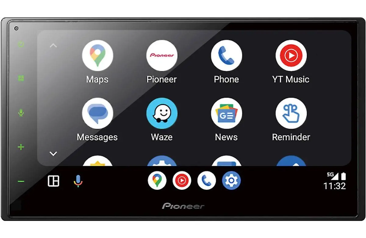 Pioneer 6.8" Double Din Wired Apple Carplay & Android Auto (Dmh-1800Nex) 1