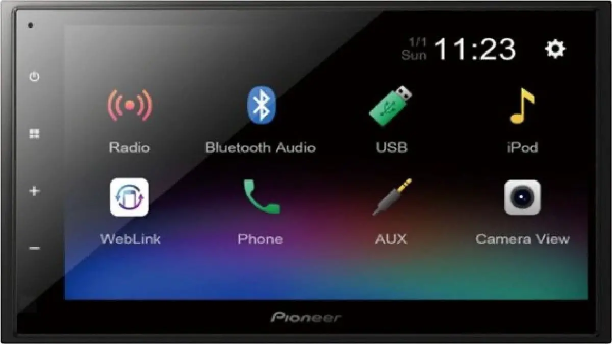 Pioneer 6.8" Mechless Double Din (Dmh342ex) 1