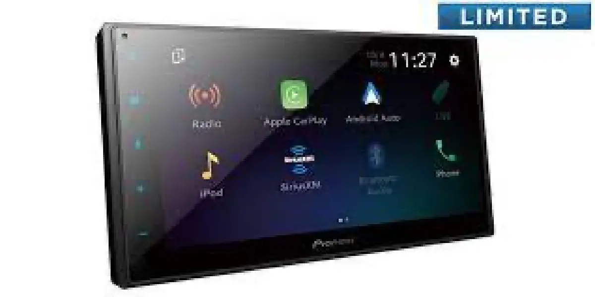 Pioneer 6.8" Double Din Mechless W/Wireless Carplay & Android Auto (Dmhw2770nex) 1