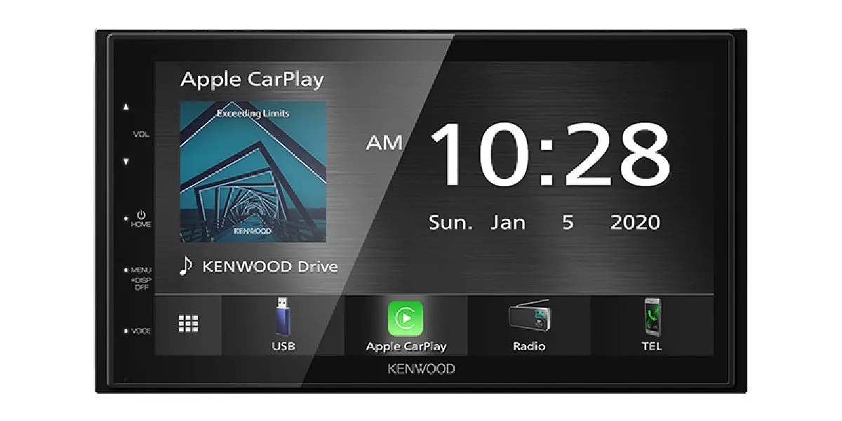 Kenwood 6.8" Double Din With Apple Carplay And Android Auto Siriusxm Ready (Dmx5020s) 1