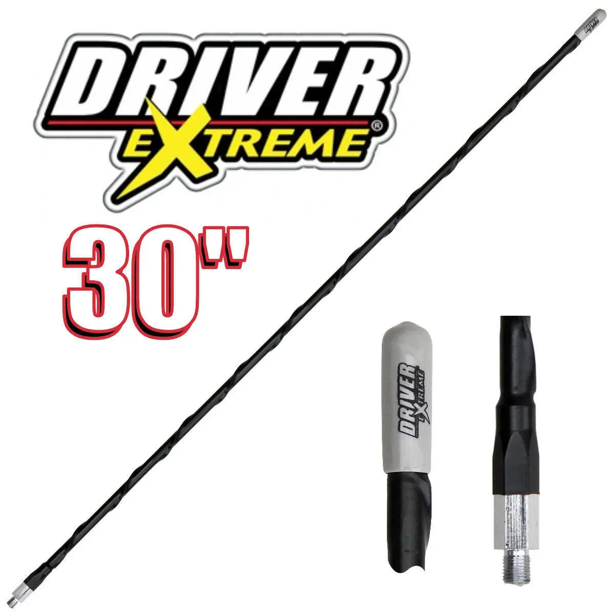 Procomm 30" 38 Special Fiberglass Cb Antenna Black (Drx-5301) 1
