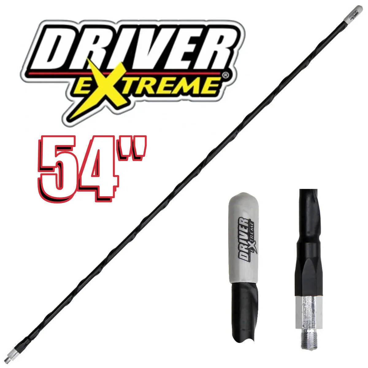 Procomm 54" 38 Special Fiberglass Cb Antenna Black (Drx-5541) 1