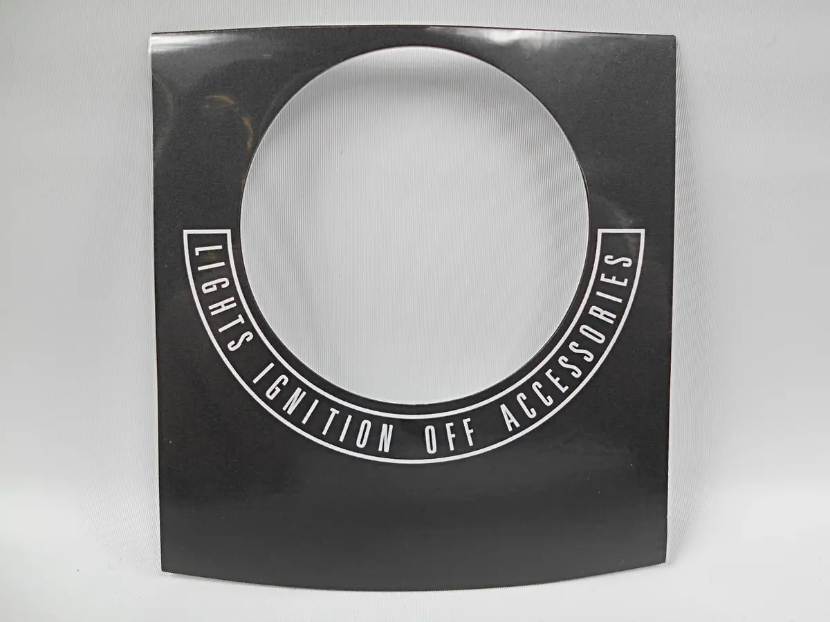 71300-79 Instrument Housing Cover Decal Shovelhead Flh 1