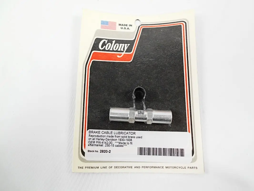 4142-30A Spring Fork Front Brake Cable Oiler 2820-2 1
