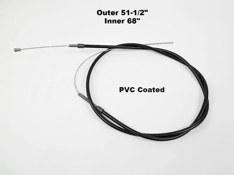 45085-30A Old 4143-30 Spring Fork Front Brake Cable Pvc Usa 1
