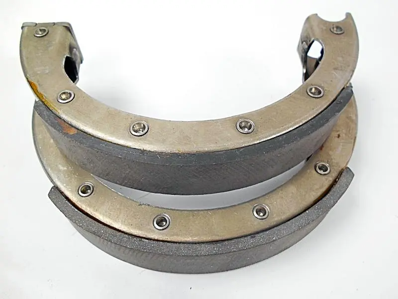 44402-36 Old 4040–36A Spring Fork Front Brake Shoes Bonded 1