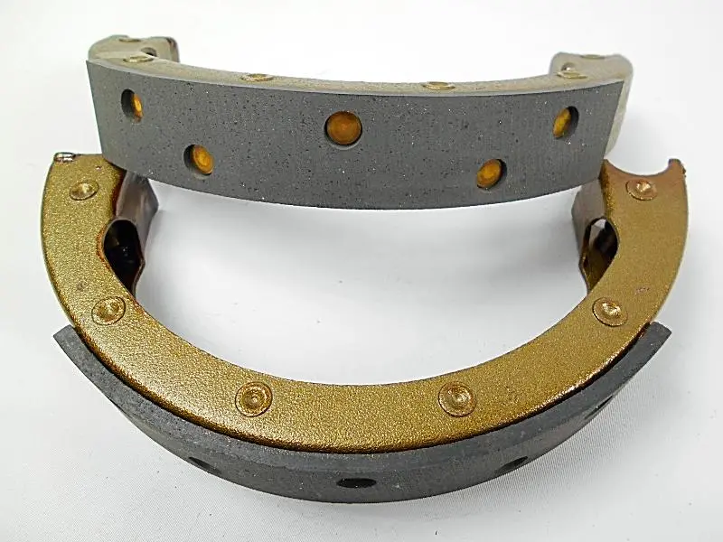 44402-36A Old 4040–36A Spring Fork Front Brake Shoes Riveted 1