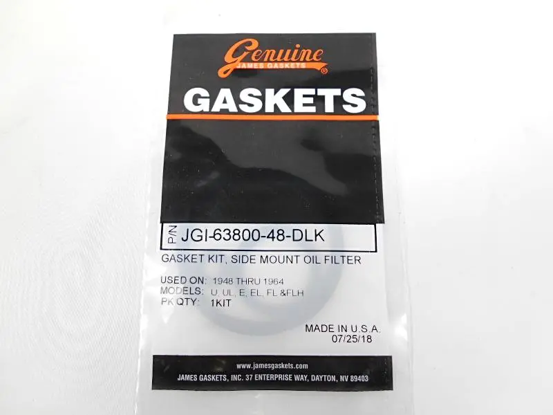 Jgi-63800-48-Dlk Oil Filter Change Gasket Kit 1