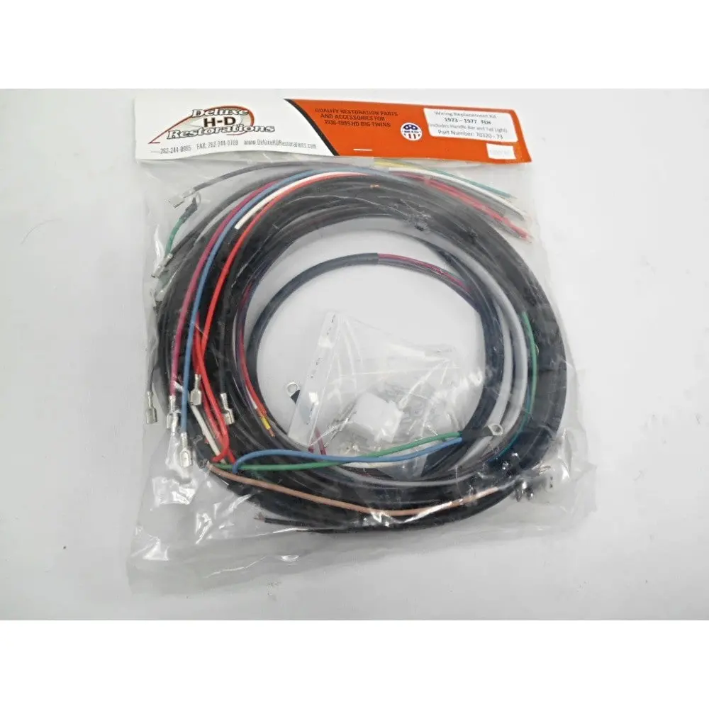 1973-1984 Fl, Flh Complete Wire Harness 1