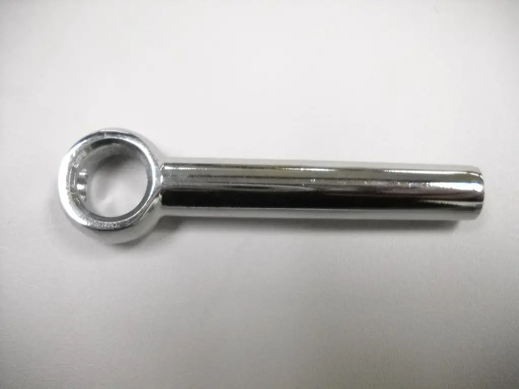 36916-36C Chrome Foot Clutch Mousetrap Pull Rod End 1