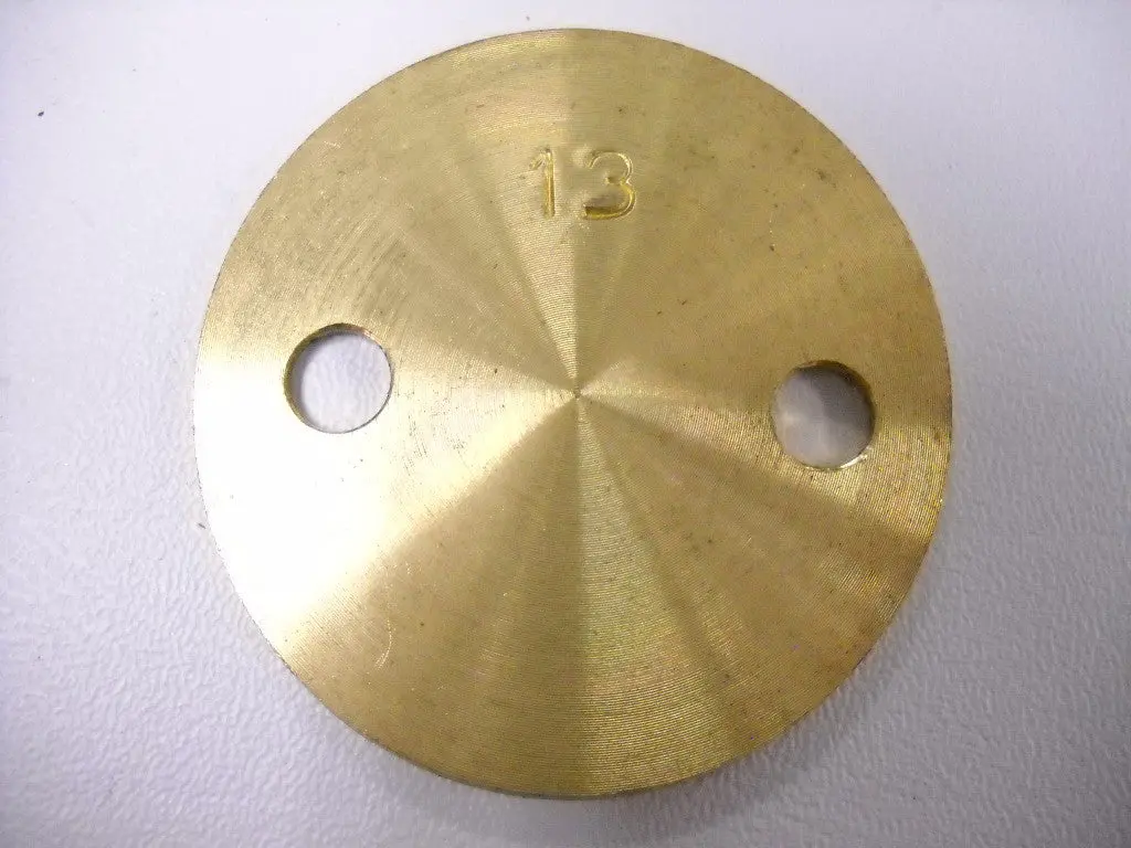 27280-24 Old 1244-24 Linkert 1 - 1/4" 13° Throttle Disc 1