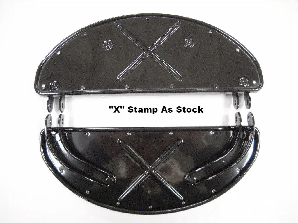 50603-40 Old 2938-40 Replica Footboards Black 1