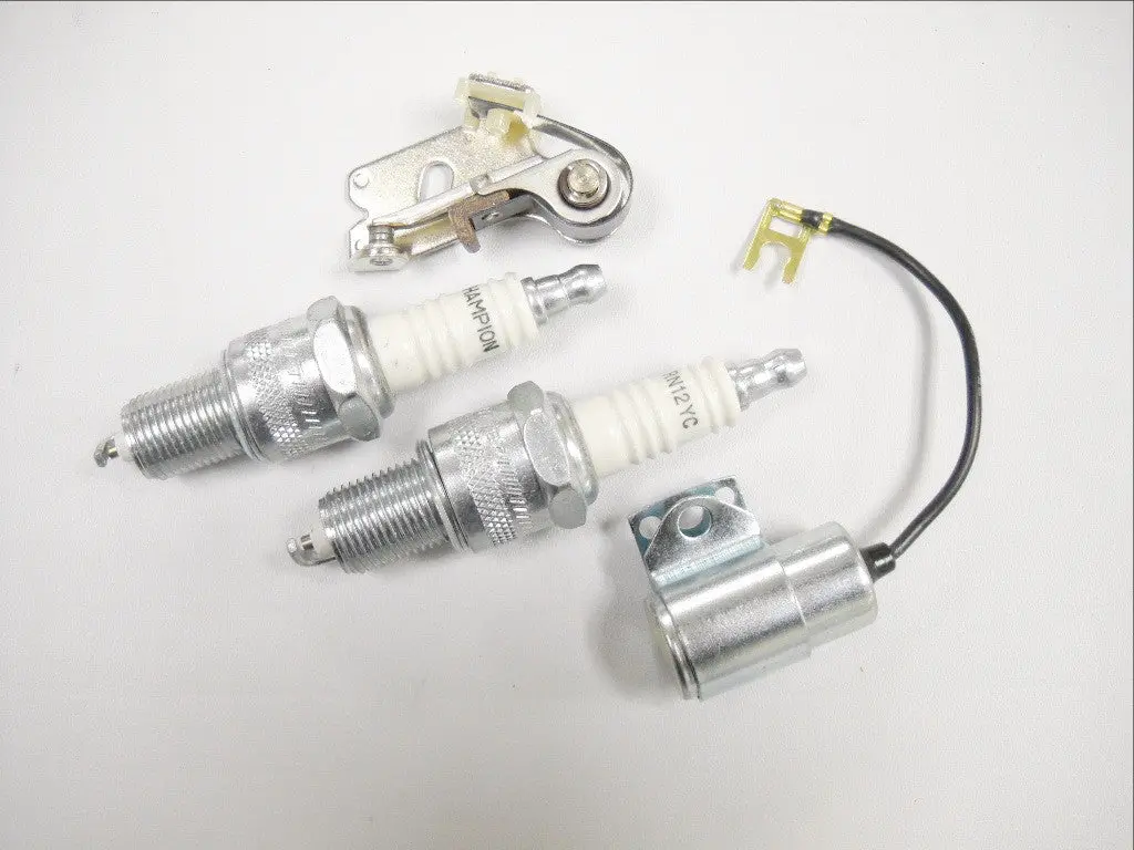 Tune-Up Kit Shovelhead 1975-1978 1979- With Points Champion Plugs 1
