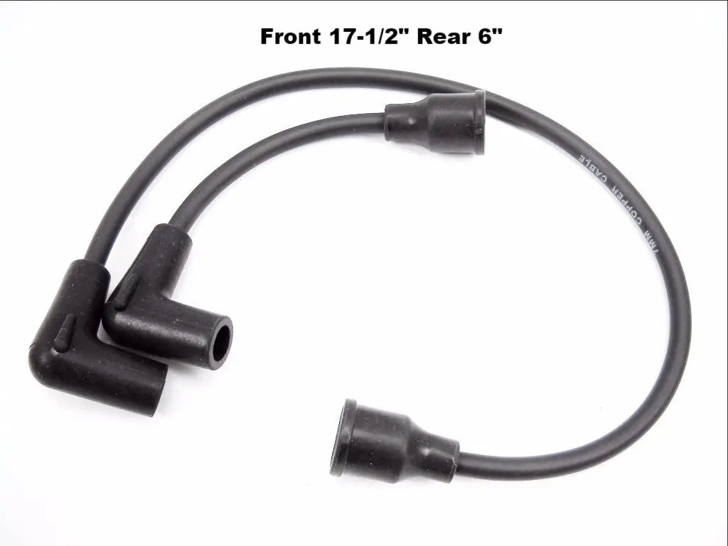 1965-1979 Copper Core Spark Plug Wires Original Style For Points Ignition Usa Made 1