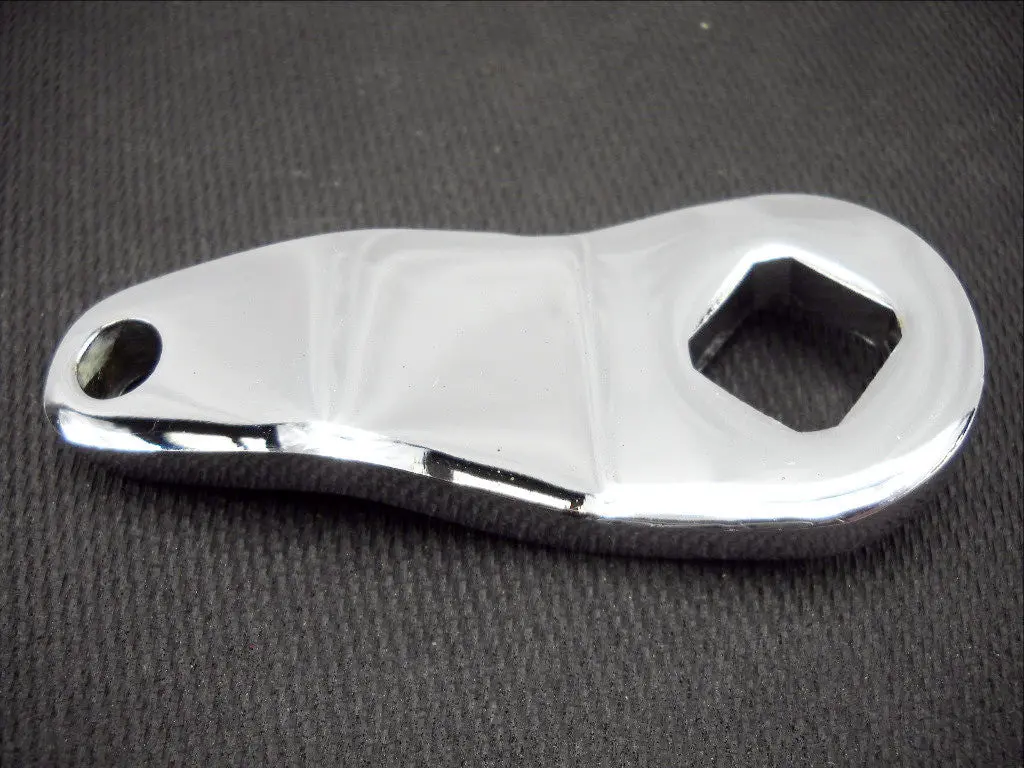 42556-36C Chrome Panhead Knucklehead Left Side Brake Lever 1