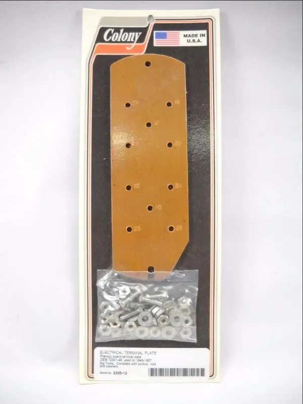 72301-49 Front Fork Terminal Plate Colony Usa 2305-12 1