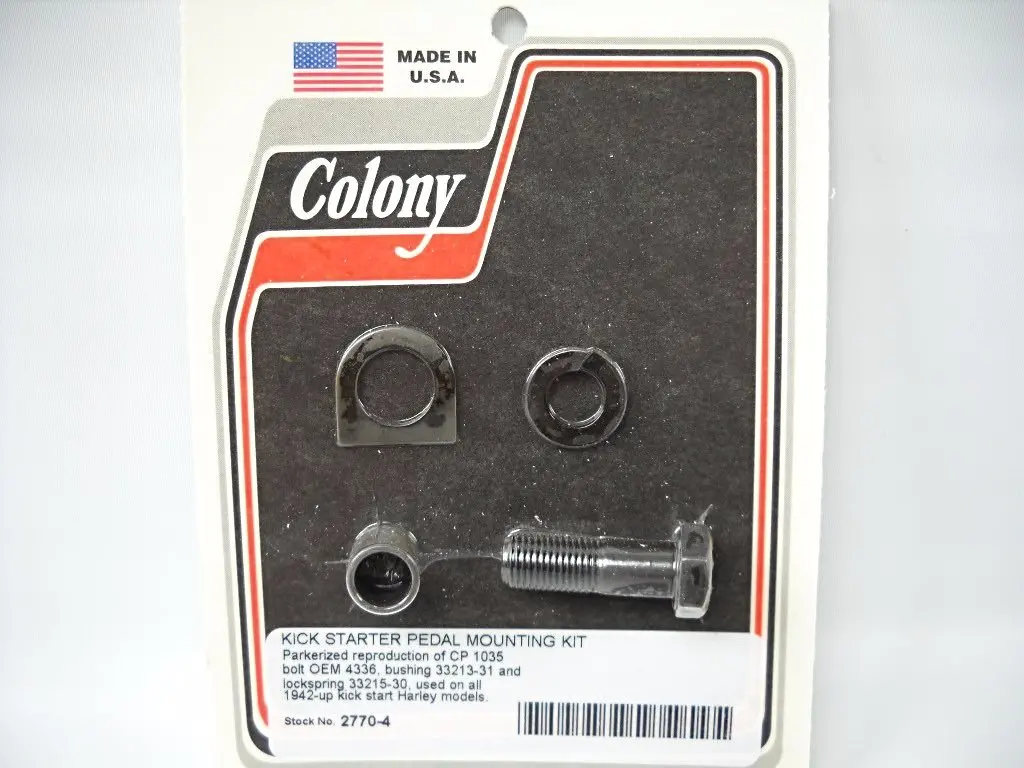 2770-4 Kick Starter Pedal Mounting Kit 1035 Cp 1942-1969 1