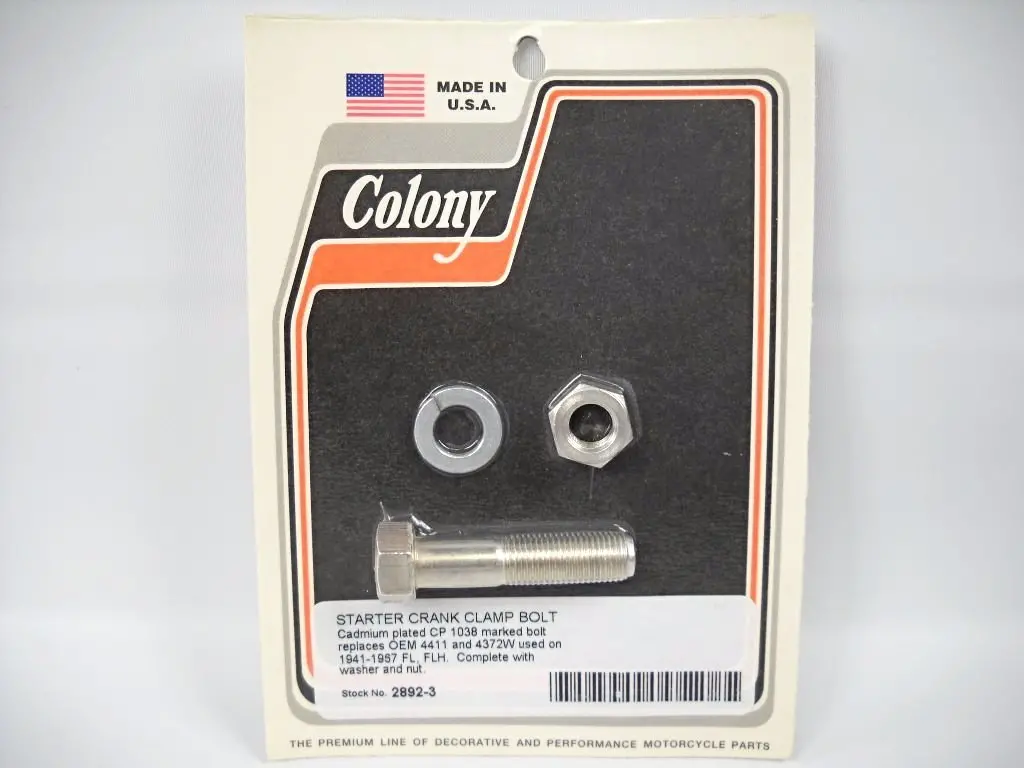 Kick Start Crank Installation Kit 4372W Cp 1038 Hardware Colony 2892-3 1