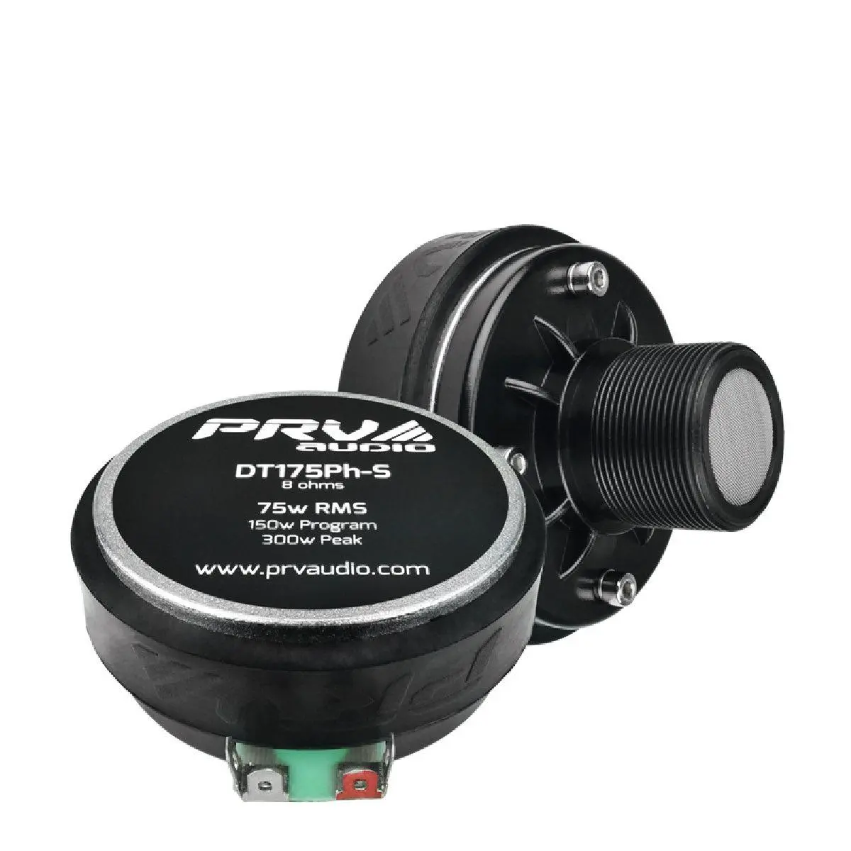 Prv Audio - 1" Exit Comp. Driver - 150W Program Power - 1" Vc - Screw On (Dt175ph-S) 1