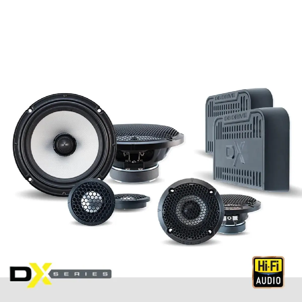 Db Drive 6.5" 350 Watt 3 Way Component Set (Dx-S653c) 1