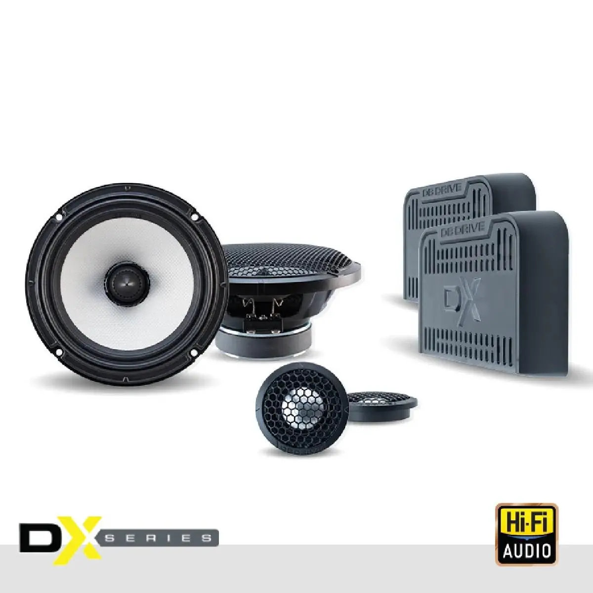 Db Drive 6.5" 300 Watt 2 Way Component Set (Dx-S65c) 1