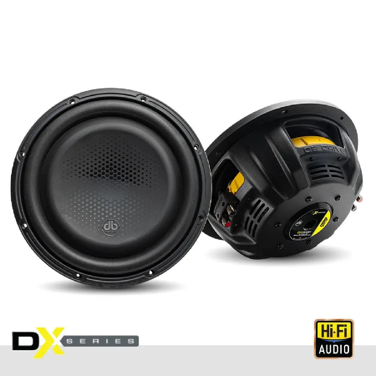 Db Drive Dx 12" 1000 Watt Dvc 4 Ohm Shallow Subwoofer (Dx-W12f) 1