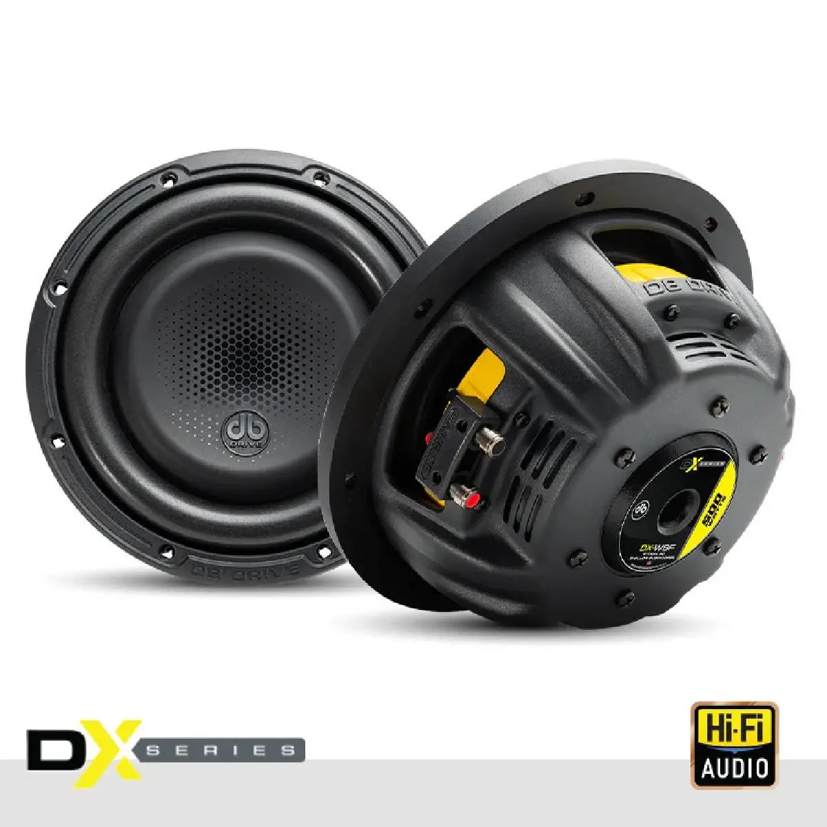 Db Drive Dx 8" 500 Watt Dvc 4 Ohm Shallow Subwoofer (Dx-W8f) 1