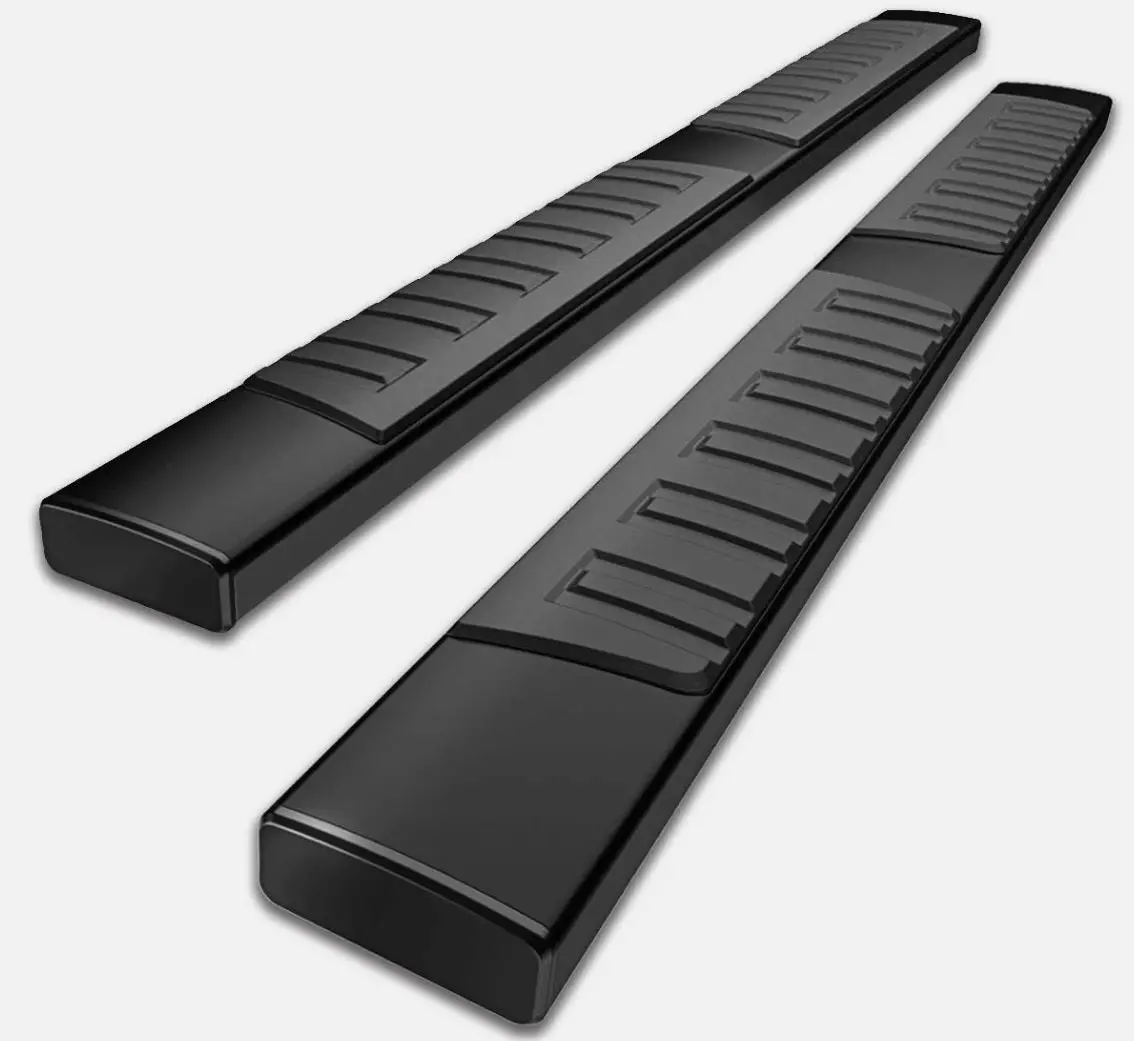 Running Boards Black Alu. 19-26 Silverado 82Inch/6Inch - E03ss0134 1