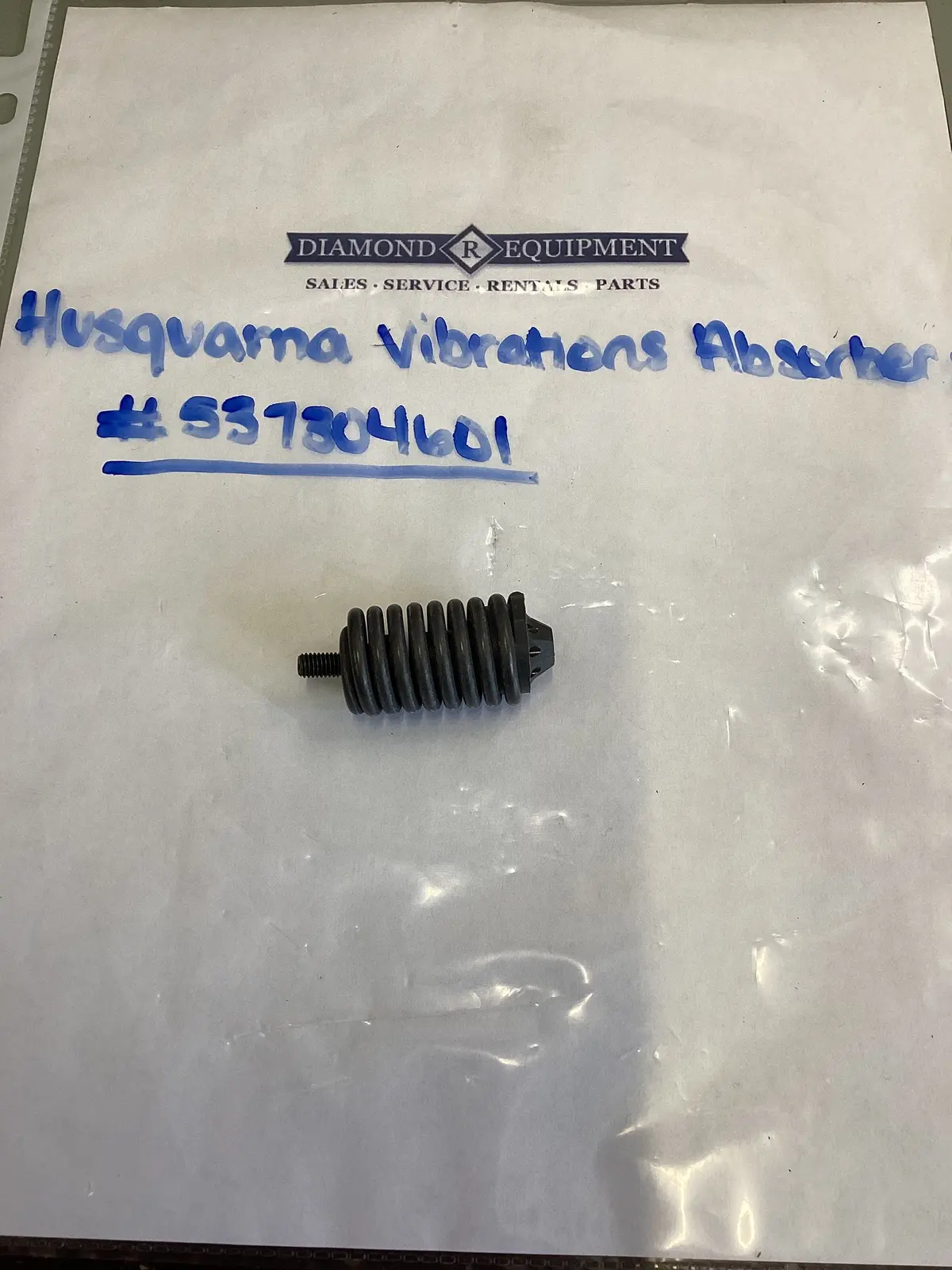 Husqvarna Vibrations Absorber: #537304601 1