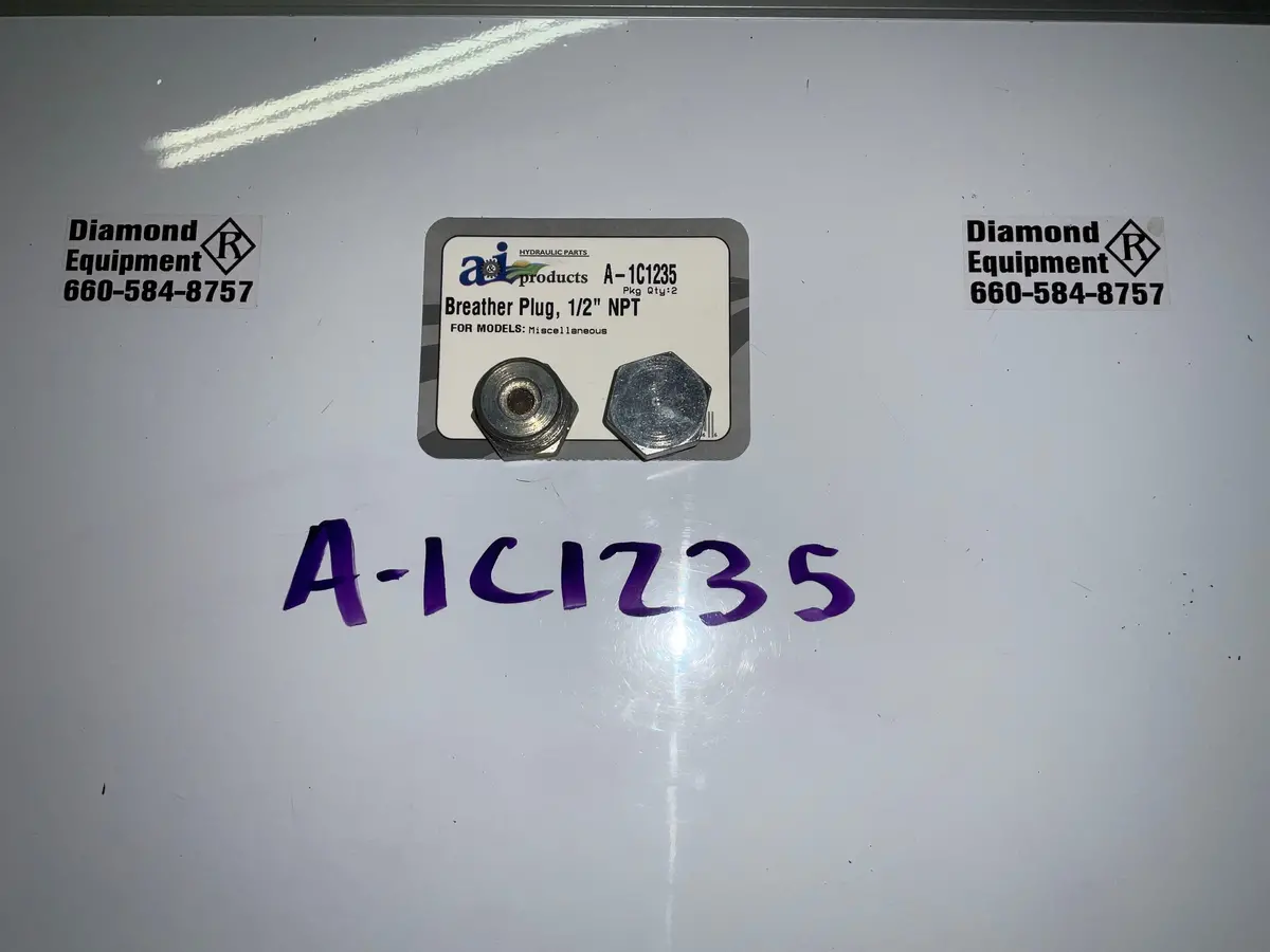 A&I Breather Plug, Part #1C1235 1