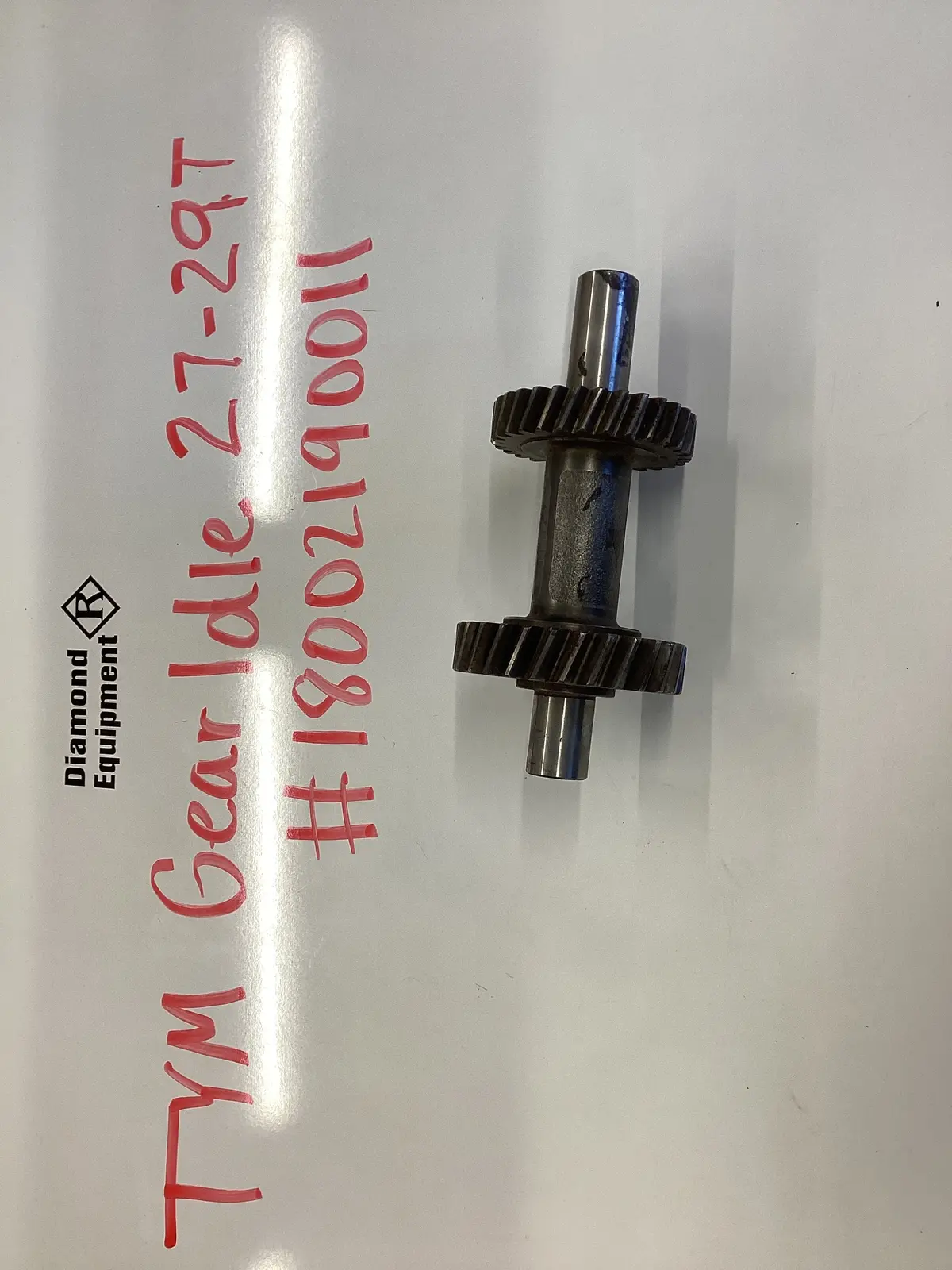 Tym Gear Idle 27-29T: #18002190011 1