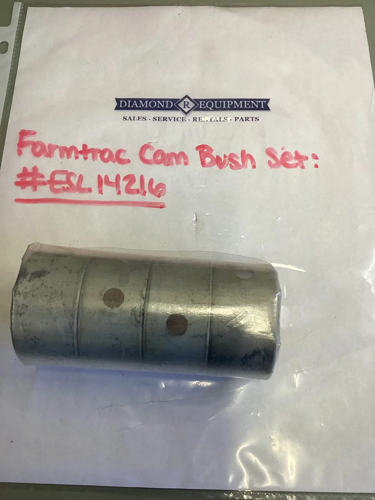 Farmtrac Cam Bush Set: #Esl14216 1