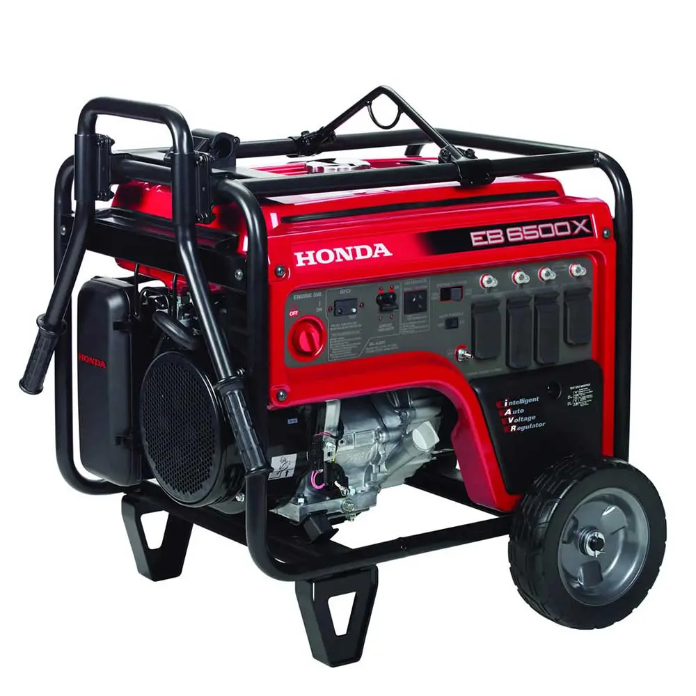 Honda Eb6500x 6,500 Watt 120/240V Gas Industrial Portable Gas Generator 1