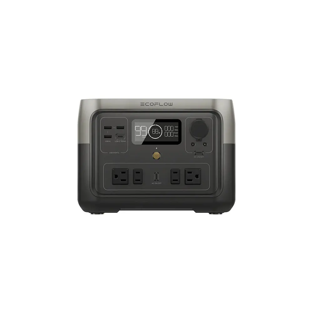 Ecoflow Zmr610-B-Us 512 Wh River 2 Max Lifepo4 Portable Power Station 1