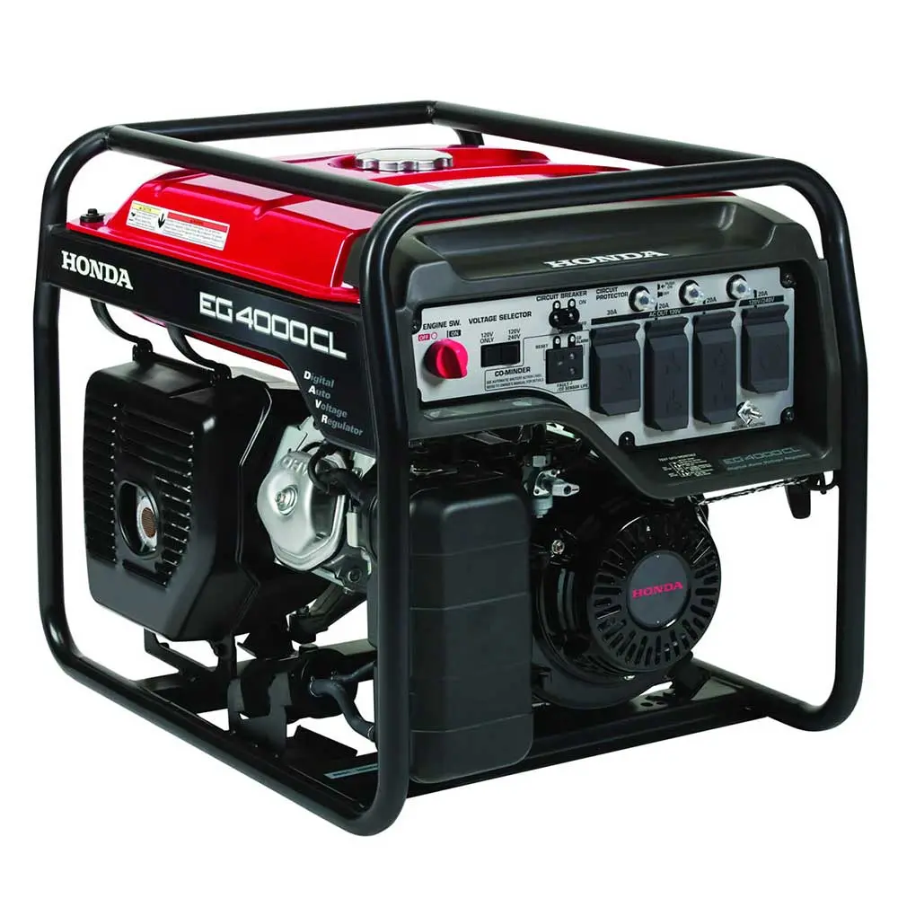 Honda Eg4000cl4000 Watt Portable Gas Power Generator W/ Co-Minder 1