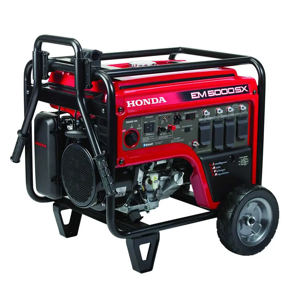 Honda Em5000sxk3an2 7,000 Peak Watt Electric Start Generator 1
