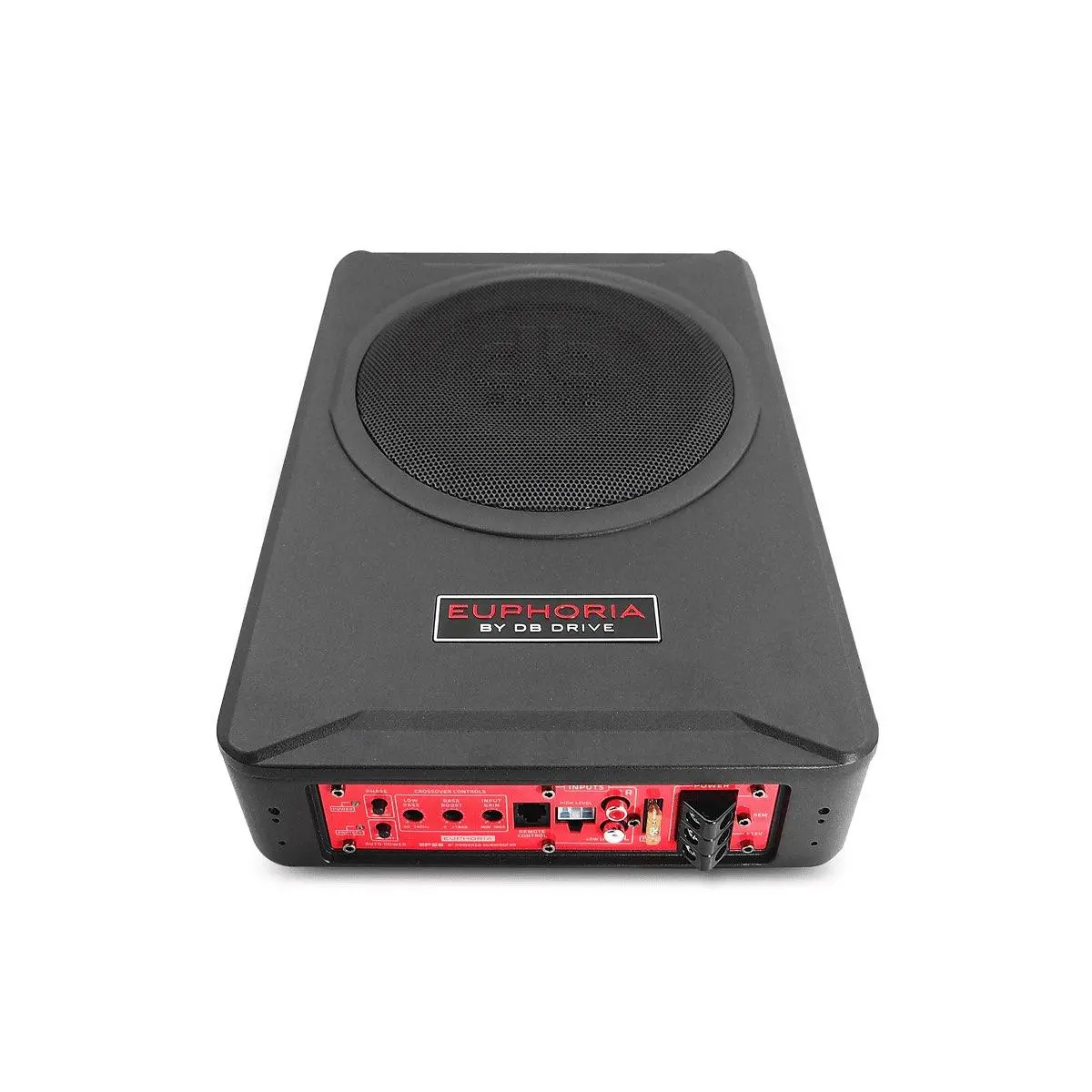 Euphoria 8" Slim Pre-Loaded Woofer Box W/Amp (Eps8) 1