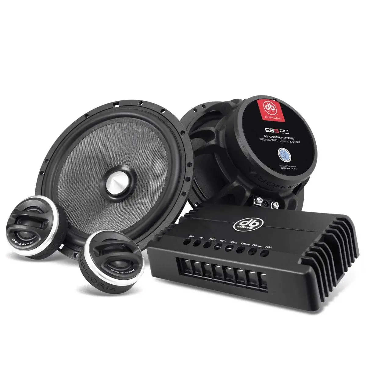 Euphoria Es9 Component Set 6.5" 300 Watt (Es96c) 1