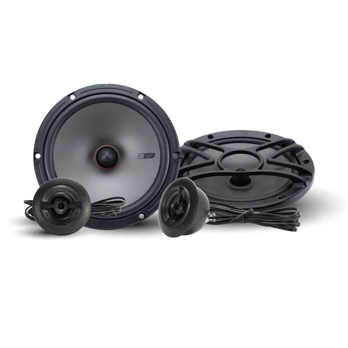 Euphoria Premium Upgrade 175 Watt 6.5" Component Loudspeakers (Esf65c) 1