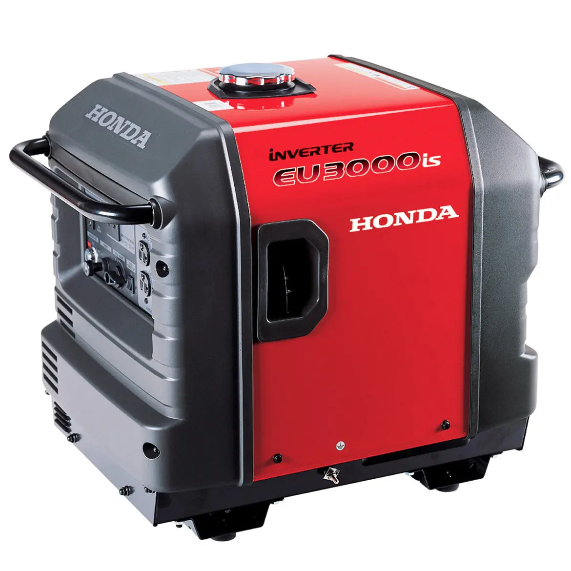 Honda Eu3000is 3,000 Watt Super Quiet Portable Gas Powered Inverter Generator - Reconditioned 1