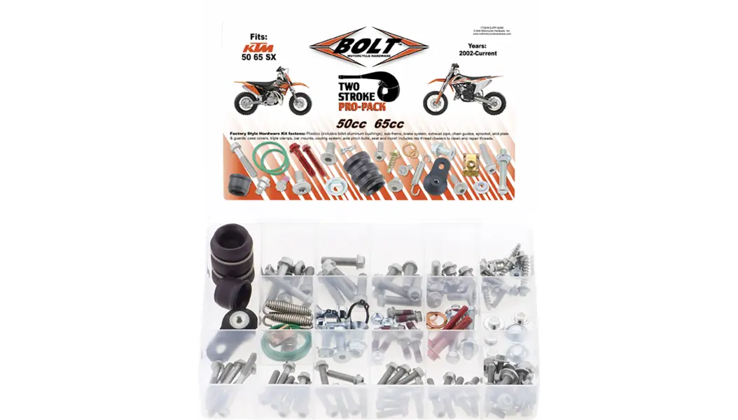 Bolt Euro Pro Pack Ktm 50/65 1996-2025 1