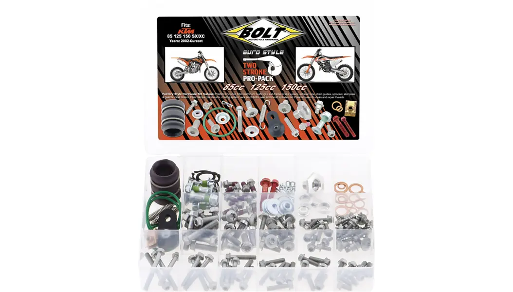Bolt Euro Pro Pack Ktm 85/105/125/150 2000-2018 1