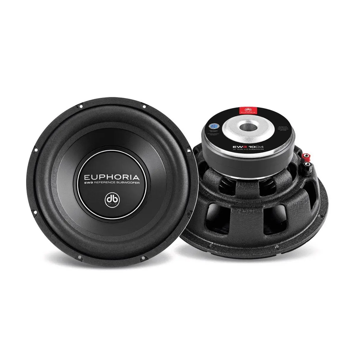 Euphoria 750 Watt 10" Dvc 4 Ohm Subwoofer (Ew310d4) 1