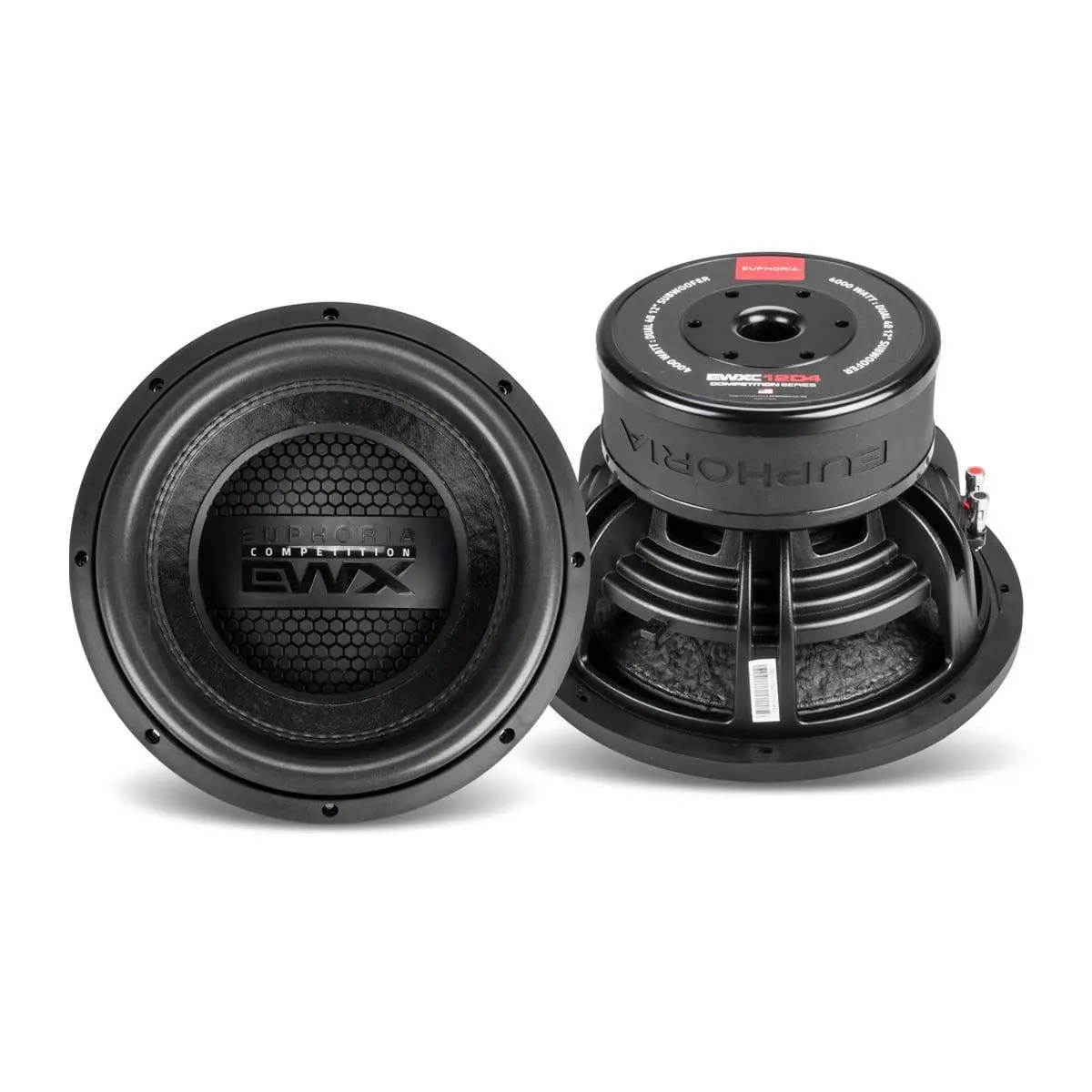 Euphoria 12" 4000 Watt Woofer Dvc 4 Ohm (Ewxc12d4) 1