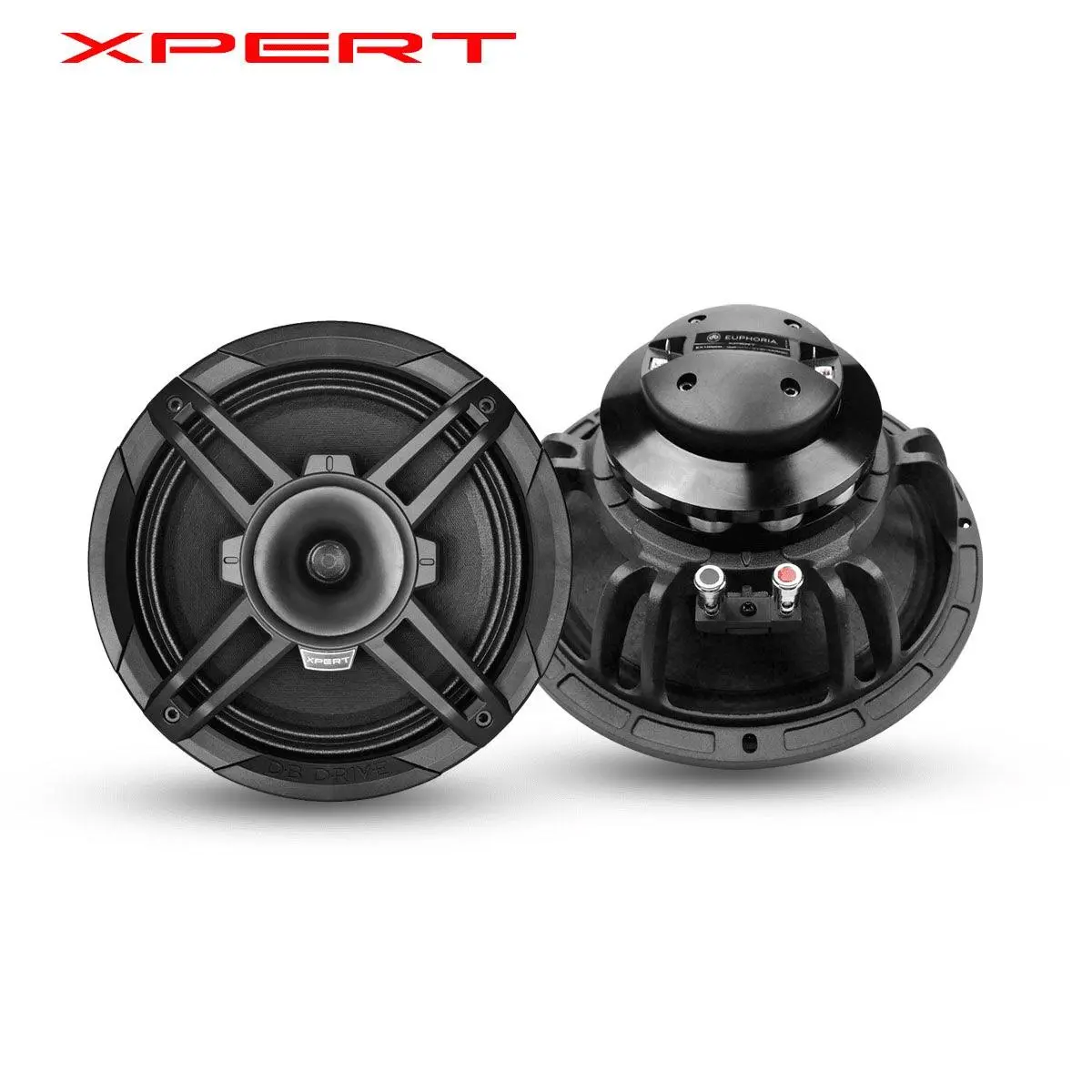 Xpert Euphoria 10" Motorcycle Loud Speakers 1000 Watts (Ex10ncd) 1