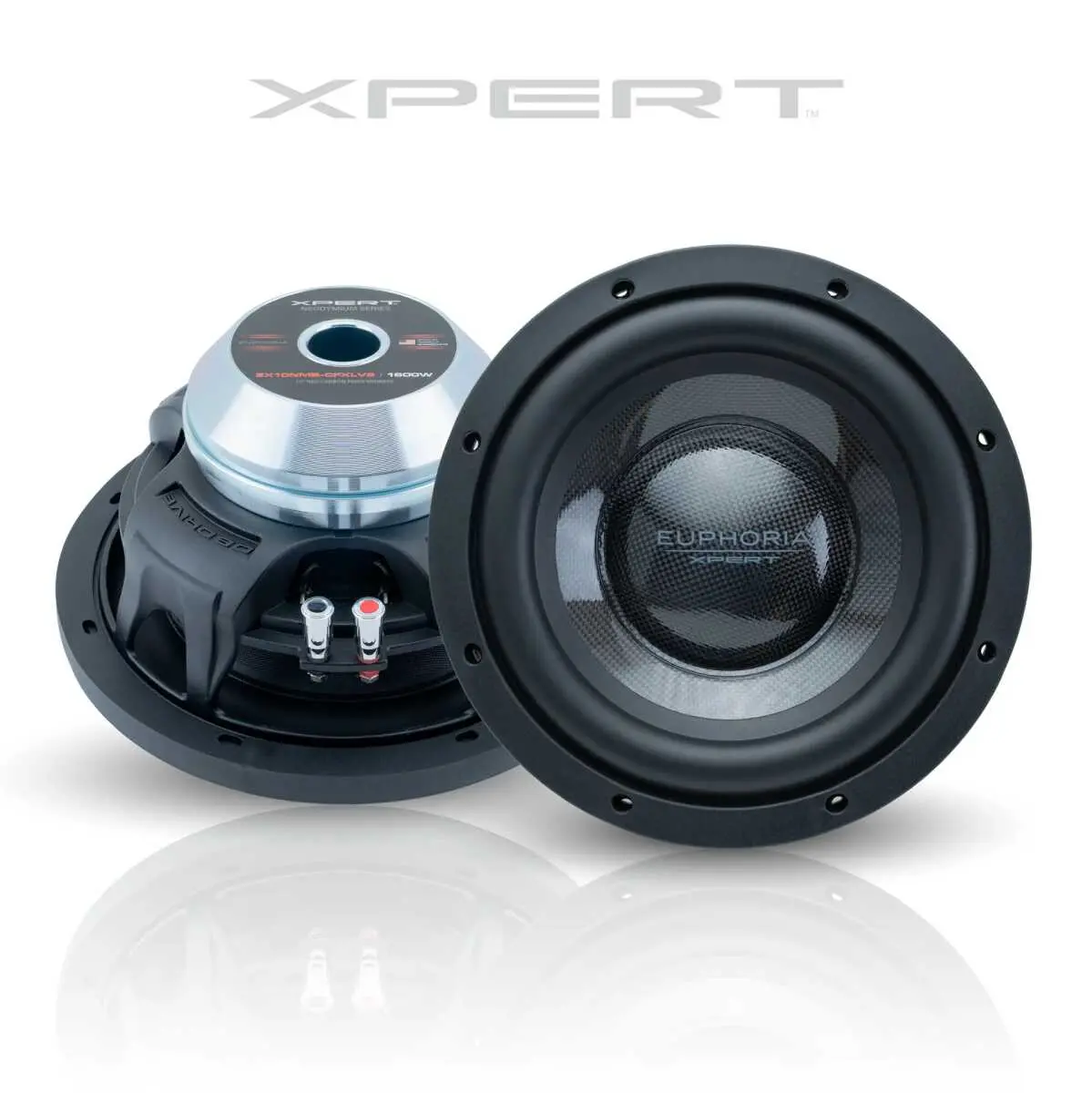 Expert Limited Edition Carbon Fiber 10" 1600 Watt Midbass (Ex10nmb-Cfxlv2) 1